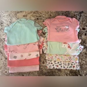 Baby girl onesies! Size 3 months